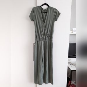 Tentree Green Shortsleeve Jumpsuit, S